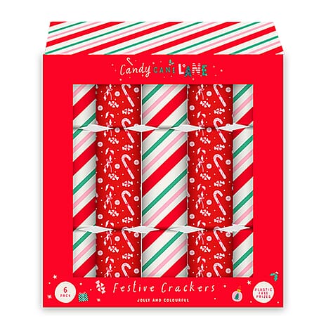 Pack of 10 Christmas Characters Luxury Crackers - Multi Colour