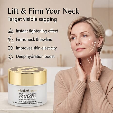 Elizabeth Grant Collagen Re-Inforce Anti Sag Neck Cream Bogo