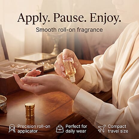 Jaipur Fragrance- 100% Natural Concentrated Perfume - 5ml (Frangipani)