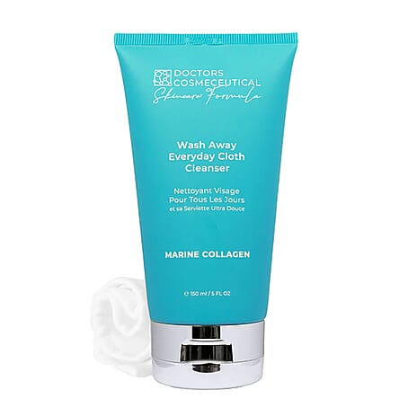 Marine Collagen Wash Away Cleanser & Muslin Cloth 150ml