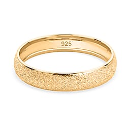 Sterling Silver Sandblasted Band Ring