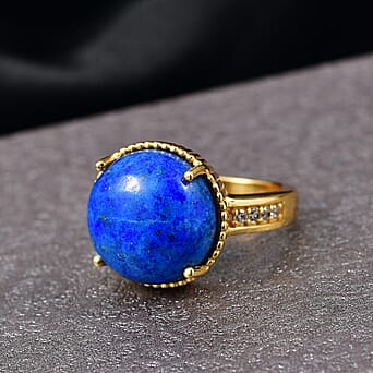 https://tjcuk.sirv.com/Products/83/0/8300240/EverTrue-Lapis-Lagoon-White-Zircon-Ring-in-Yellow-Gold-Tone-11-52-Ct_8300240_1.jpg?w=342&h=342