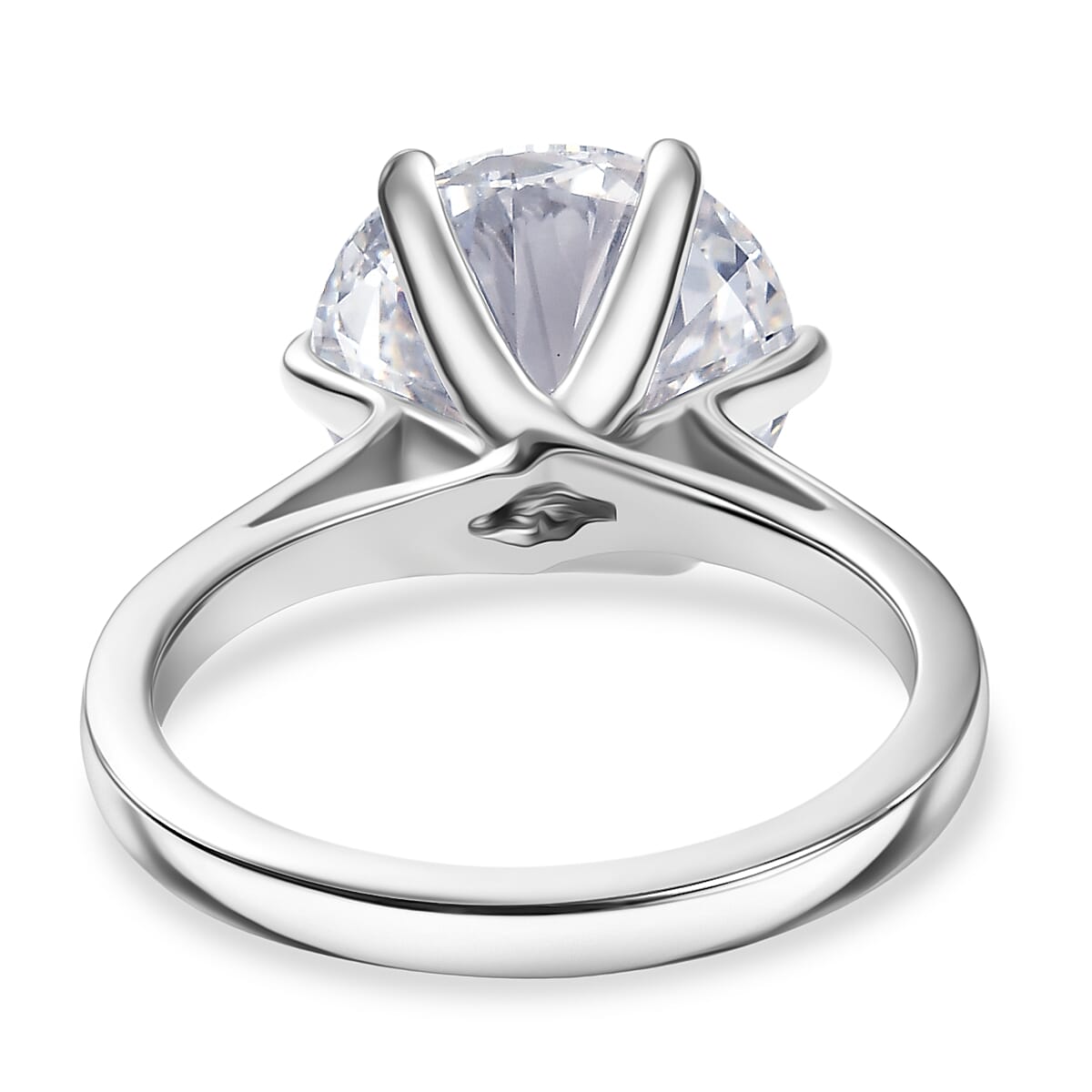 LUXURIANT 5 Carat Lab Grown Diamond Solitaire Ring in 950 Platinum