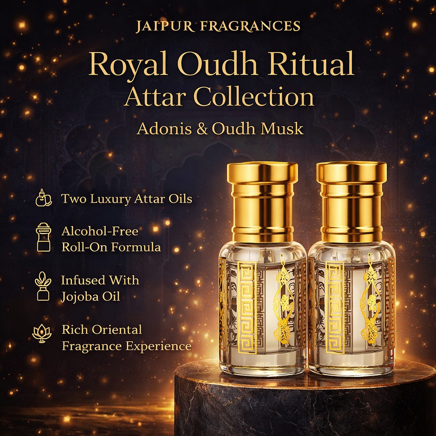 Royal Oudh Ritual Musk 5ml Adonis 5ml