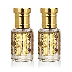 Jaipur Fragrances - Velvet Smoke Attar Set: Attar Parfum de Matin & Attar Winsome (5ml each)