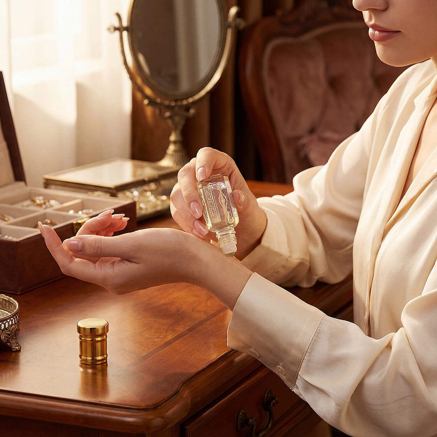 Jaipur Fragrance- 100% Natural Concentrated Perfume - 5ml (Sandalwood)