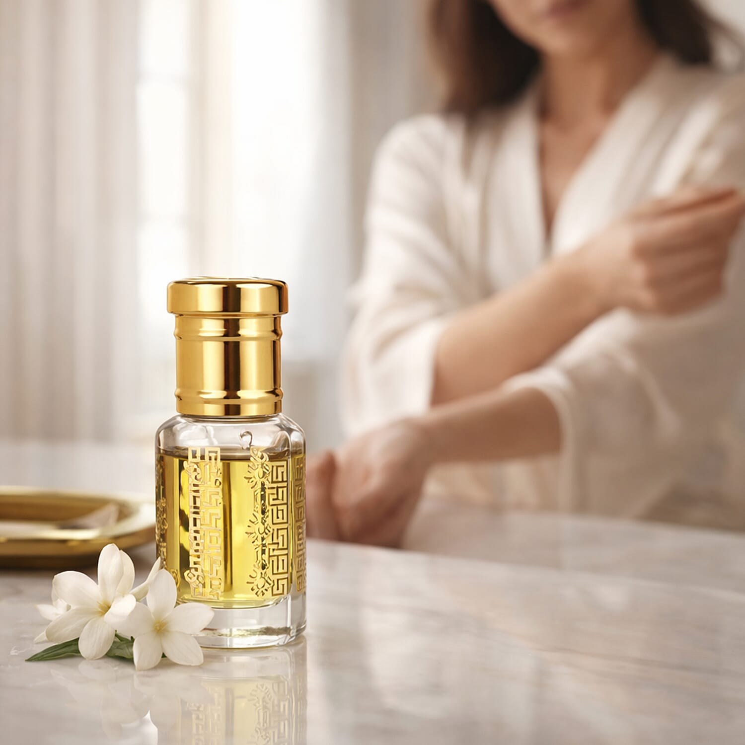 Jaipur Fragrance- 100% Natural Concentrated Perfume - 5ml (Yasmine)