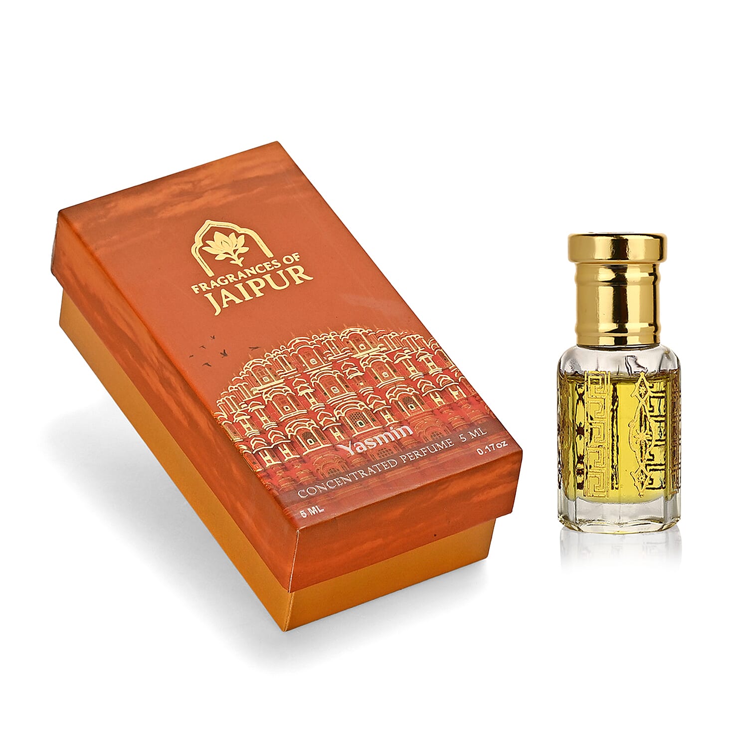 Jaipur Fragrance- 100% Natural Concentrated Perfume - 5ml (Yasmine)