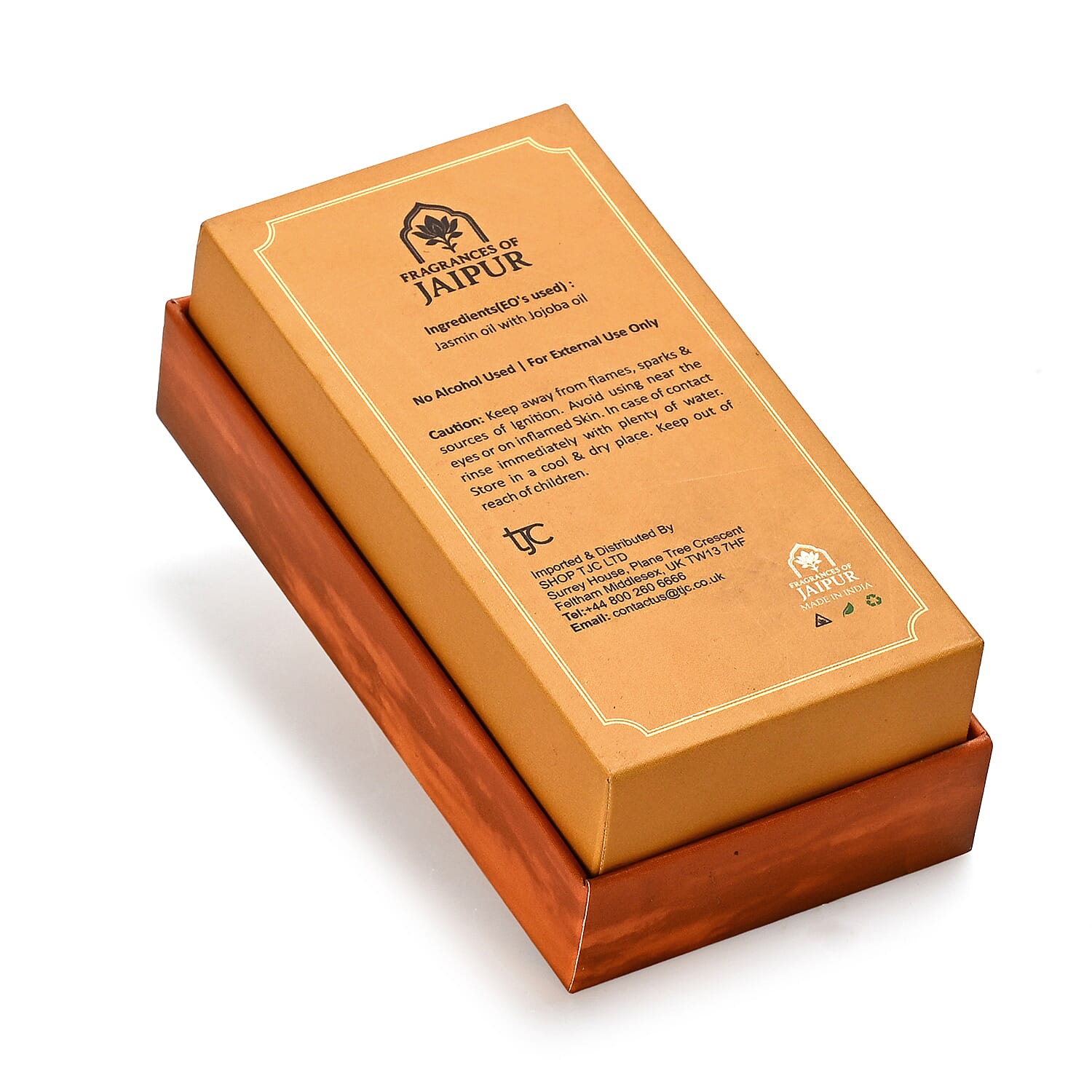 Jaipur Fragrance- 100% Natural Concentrated Perfume - 5ml (Yasmine)