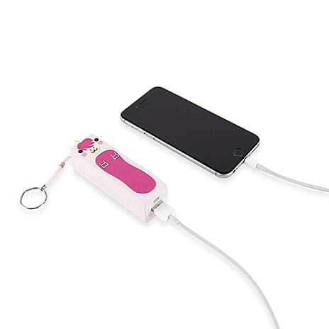 Unicorn Design Portable 2600 mAh Powerbank with USB Slot - Unicorn
