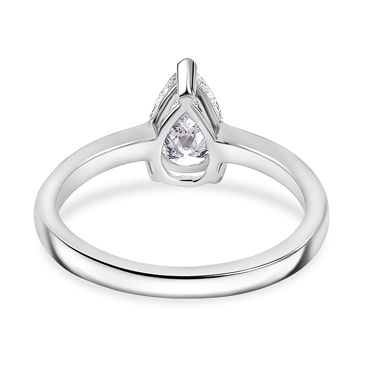 LUXURIANT 1 Carat Lab Grown Diamond Solitaire Ring in 950 Platinum