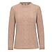 Classic Chenille Wide Cable Front Jumper 