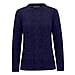 Classic Chenille Wide Cable Front Jumper 