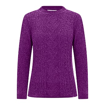 https://tjcuk.sirv.com/Products/83/0/8302337/Classic-Chenille-Wide-Cable-Front-Jumper-Size-M-Purple_8302337.jpg?w=342&h=342