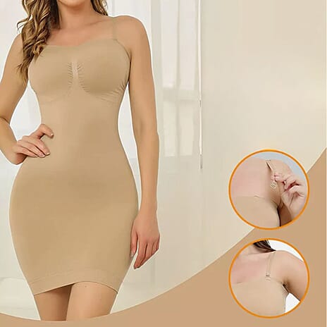 Closeout Deal- Body Fit Under Bust Control Shapewear (Size M) - Skin