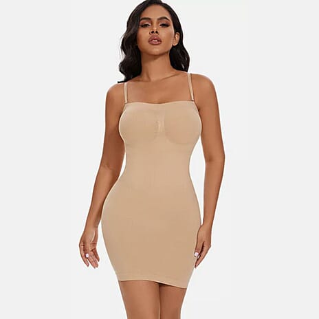Closeout Deal- Body Fit Under Bust Control Shapewear (Size XL) - Skin