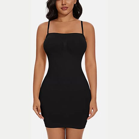 Closeout Deal- Body Fit Under Bust Control Shapewear (Size M) - Black