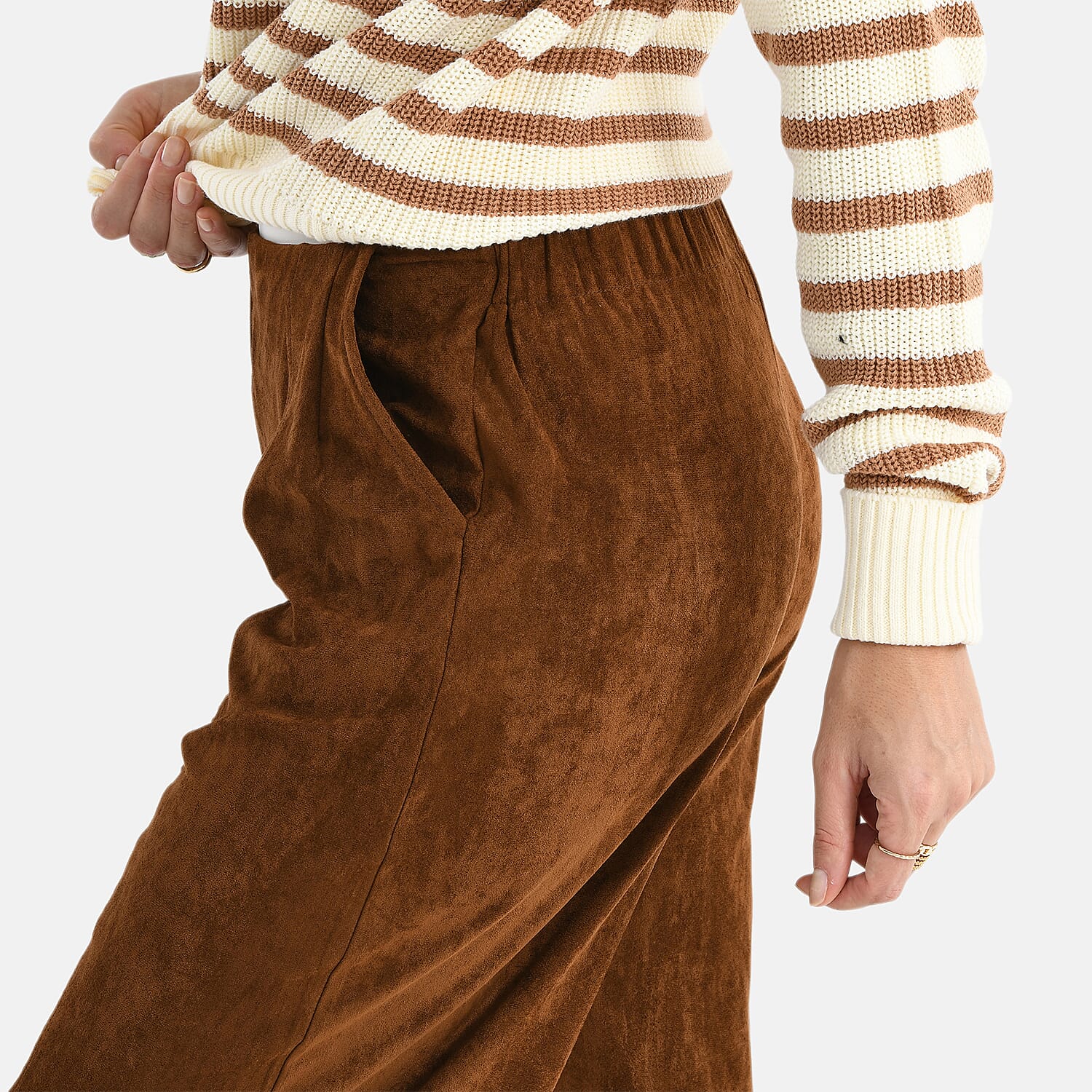 & Maisi Patterned Jean and Pant/Trouser