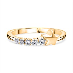 Luxuriant Lab Grown Diamond Ring in 0.160 Ct.