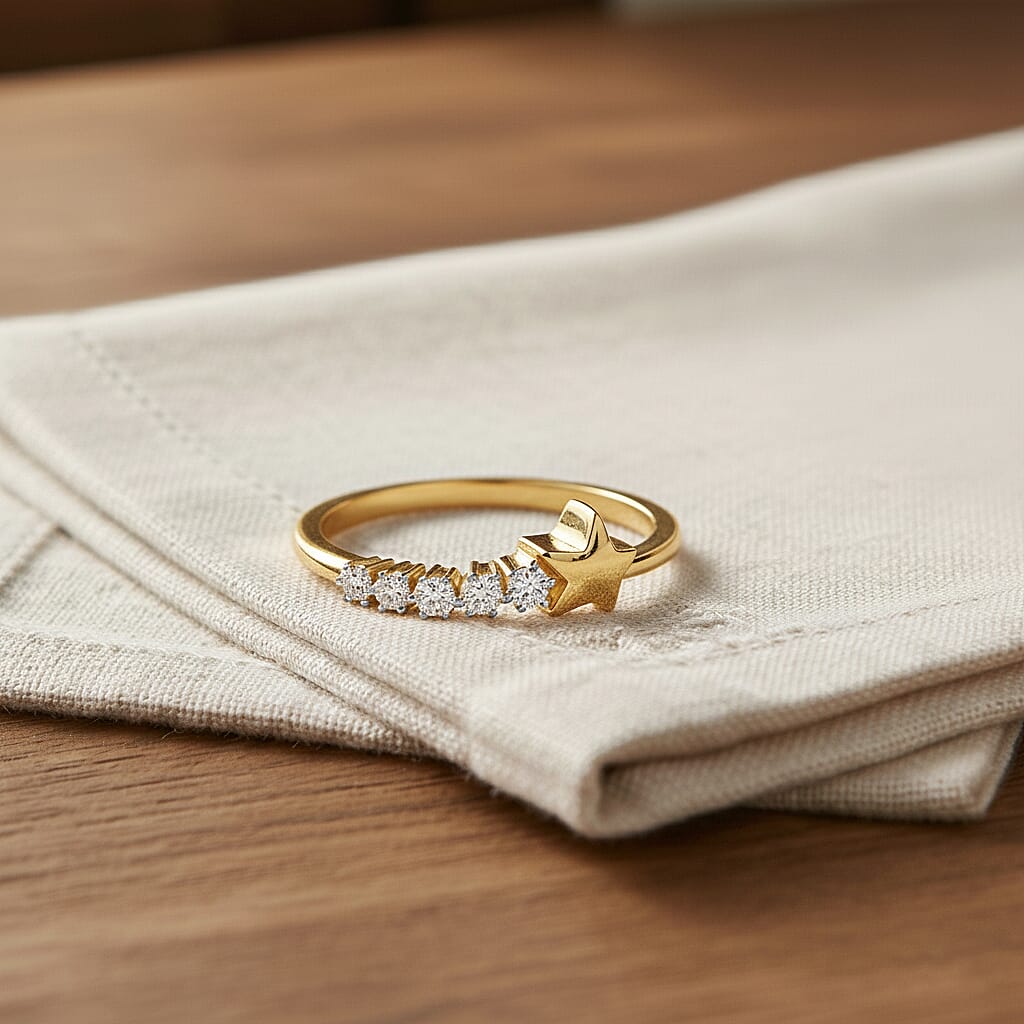 Luxuriant Lab Grown Diamond Ring in 0.160 Ct.