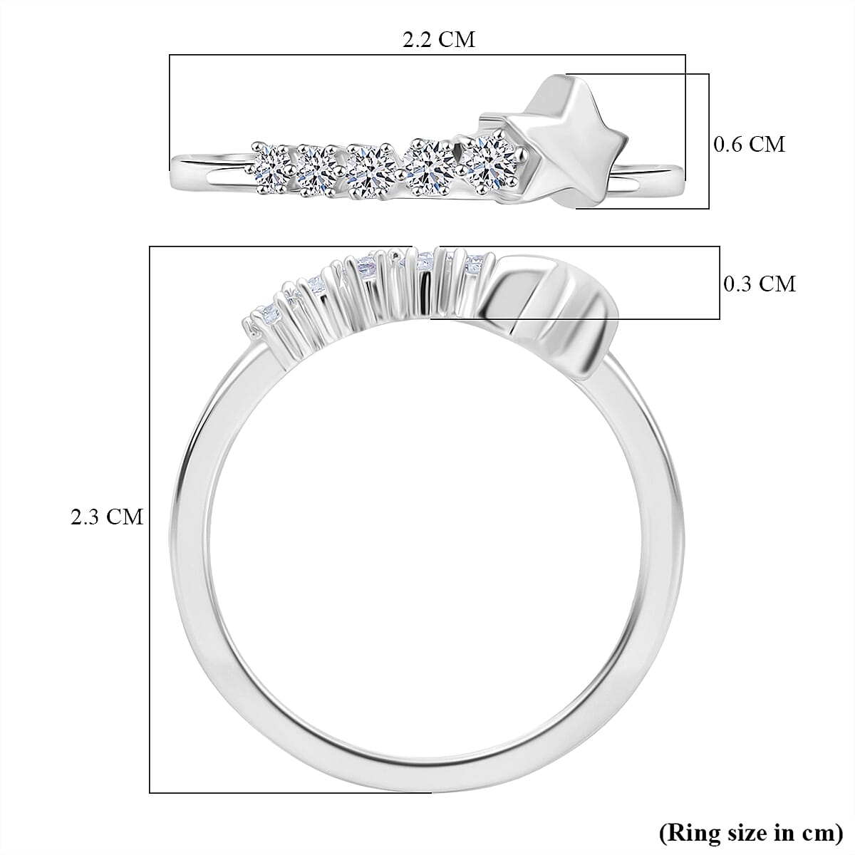 Luxuriant Lab Grown Diamond Ring in 0.160 Ct.