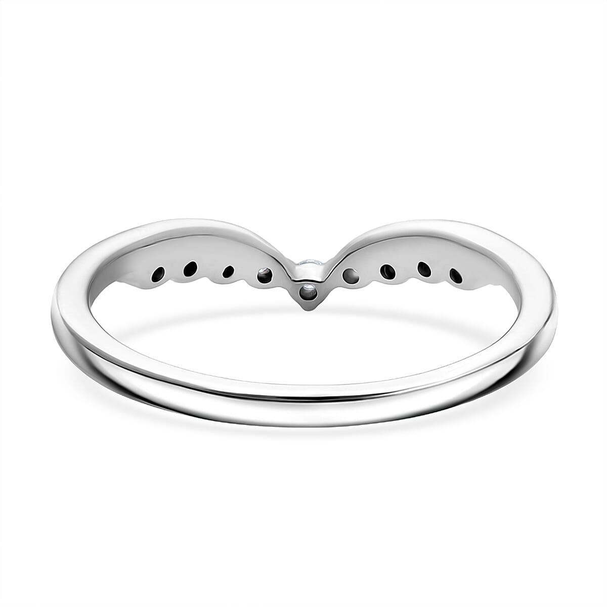 LUXURIANT Lab Grown Diamond Ring in Sterling Silver