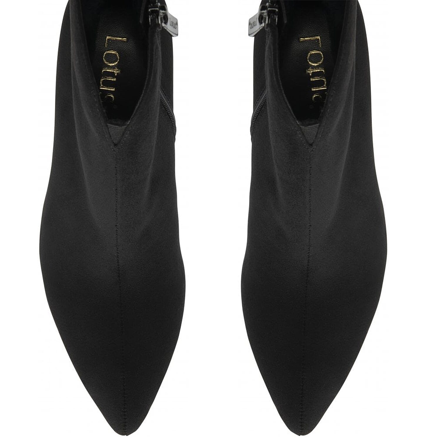 Lotus Lori Pointed Toe Ankle Boots 