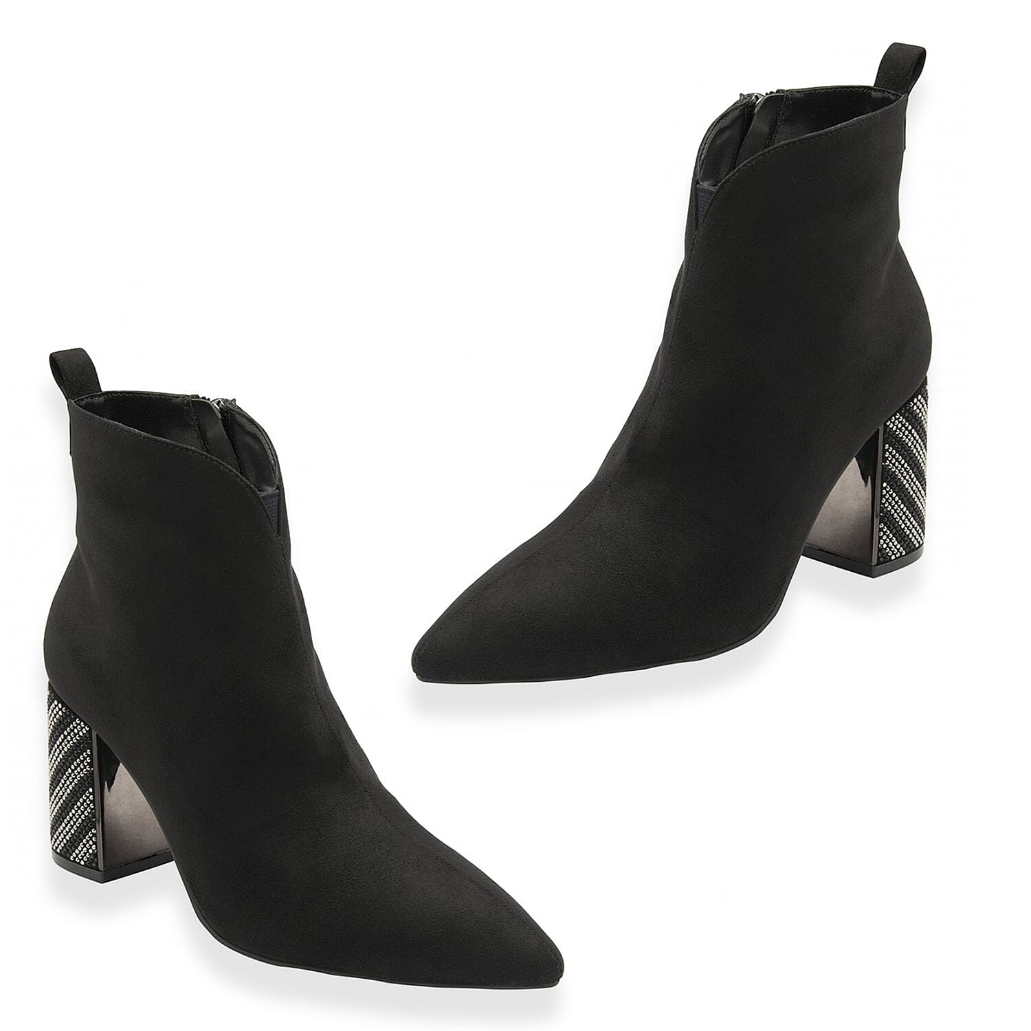 Lotus Lori Pointed Toe Ankle Boots 