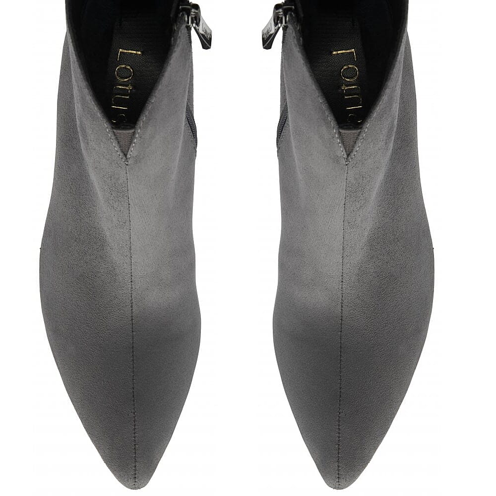 Lotus Lori Pointed Toe Ankle Boots 