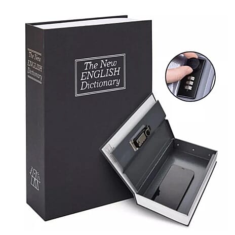 Combination Book Safe Box