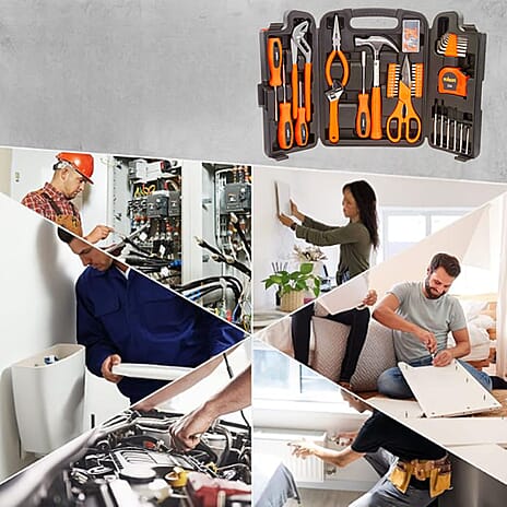 124pc Home Essencitial Tool Kit