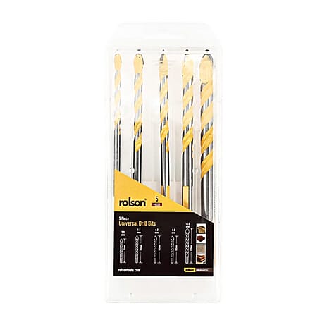 5pc Multi-Material Drill Bit Set