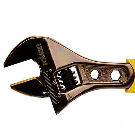 Brand New -- 200mm Adjustable Wrench Black Nickel