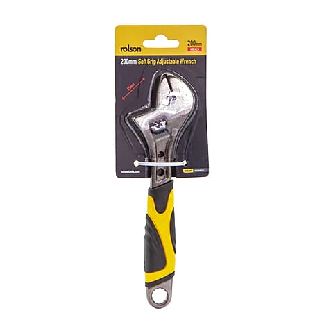 Brand New -- 200mm Adjustable Wrench Black Nickel