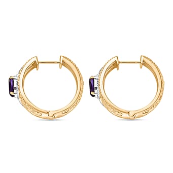 https://tjcuk.sirv.com/Products/83/0/8305406/EverTrue-African-Amethyst-Hoop-Earring-in-Platinum-overlay-Yellow-Gold_8305406_3.jpg?w=342&h=342