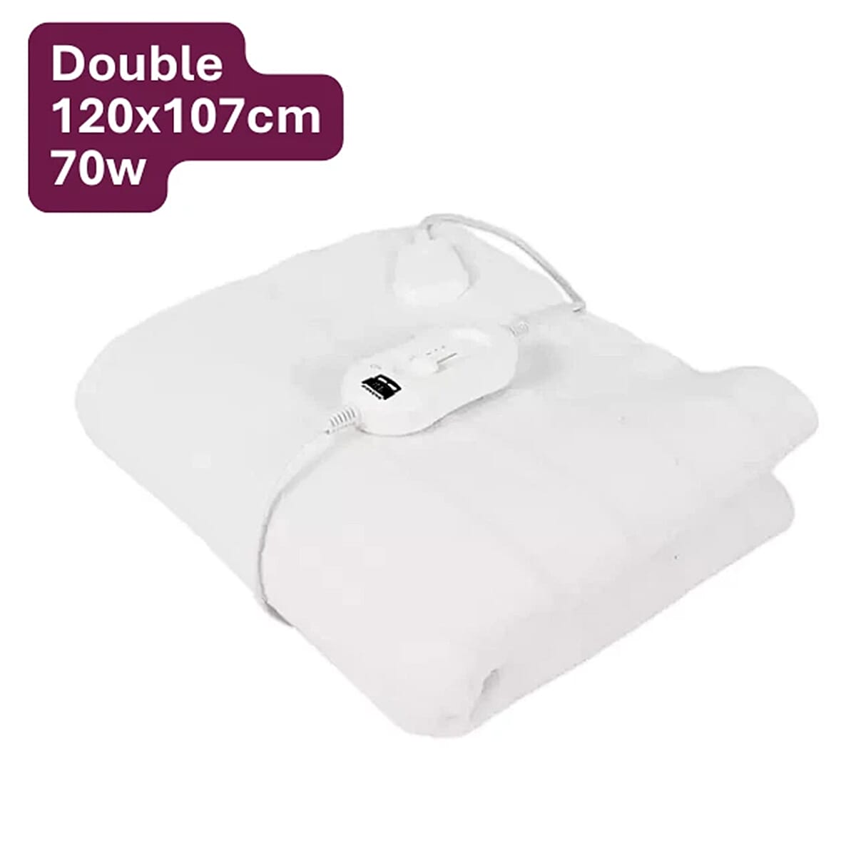Deluxe Cosy Heated Underblanket 3 Heat Settings - Double Bed