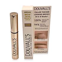 Douvalls Argan Brow Tinted Growth Serum - Taupe