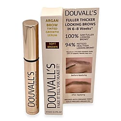 Douvalls Argan Brow Tinted Growth Serum - Taupe
