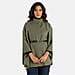 Pure And Natural Classic Cape With Belt (One Size) - Khaki