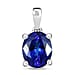 Rhapsody 4.13 Ct. AAAA Tanzanite Solitaire Pendant in 950 Platinum
