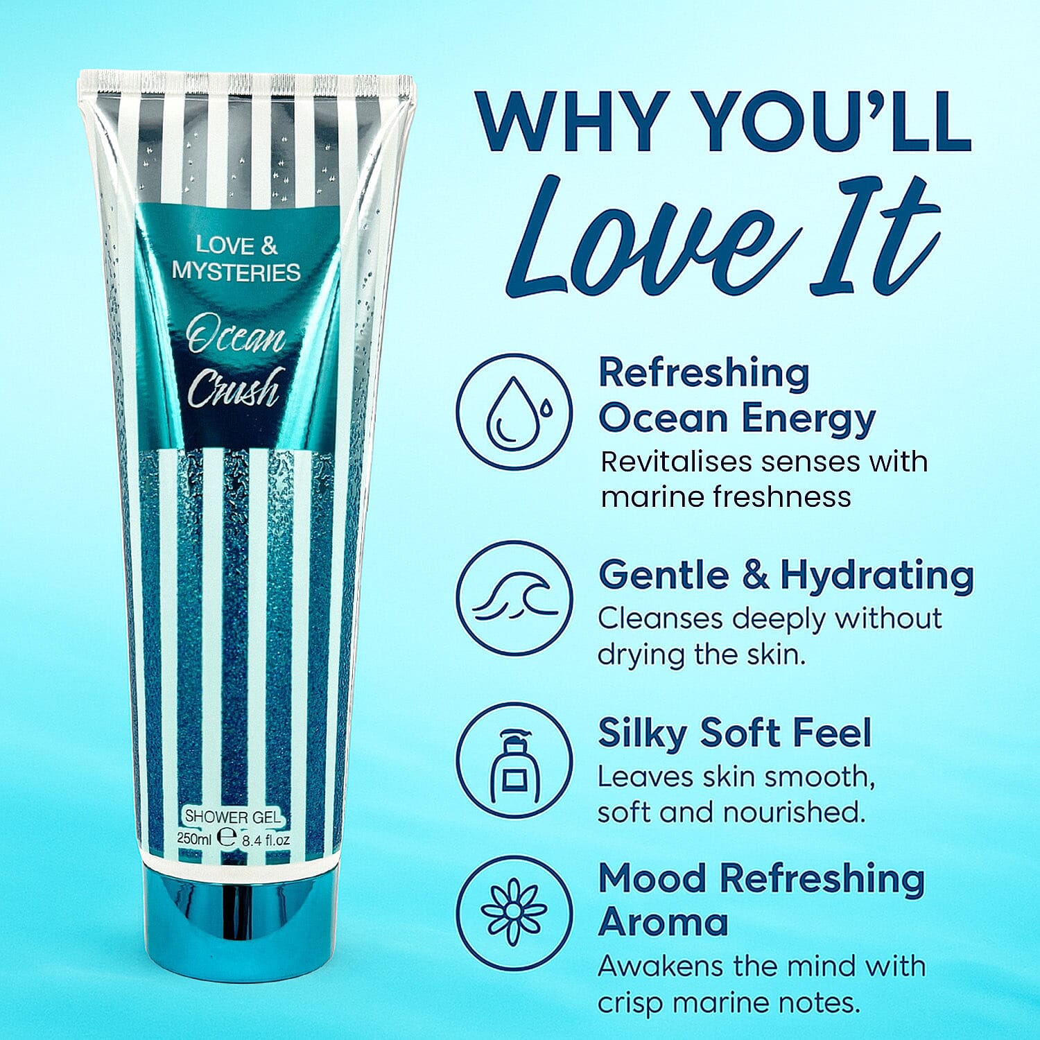 Laurelle Ocean Crush Shower Gel - 250ml