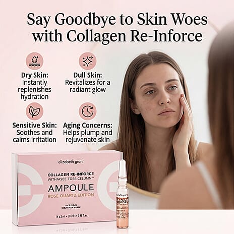 Elizabeth Grant Collagen Re-Inforce Ampoule Rose Quartz Edition - 14x2ml
