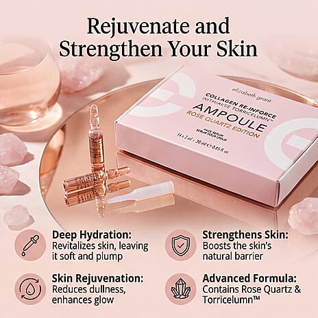 Elizabeth Grant Collagen Re-Inforce Ampoule Rose Quartz Edition - 14x2ml