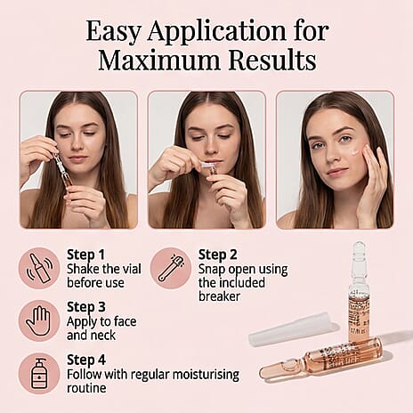 Elizabeth Grant Collagen Re-Inforce Ampoule Rose Quartz Edition - 14x2ml