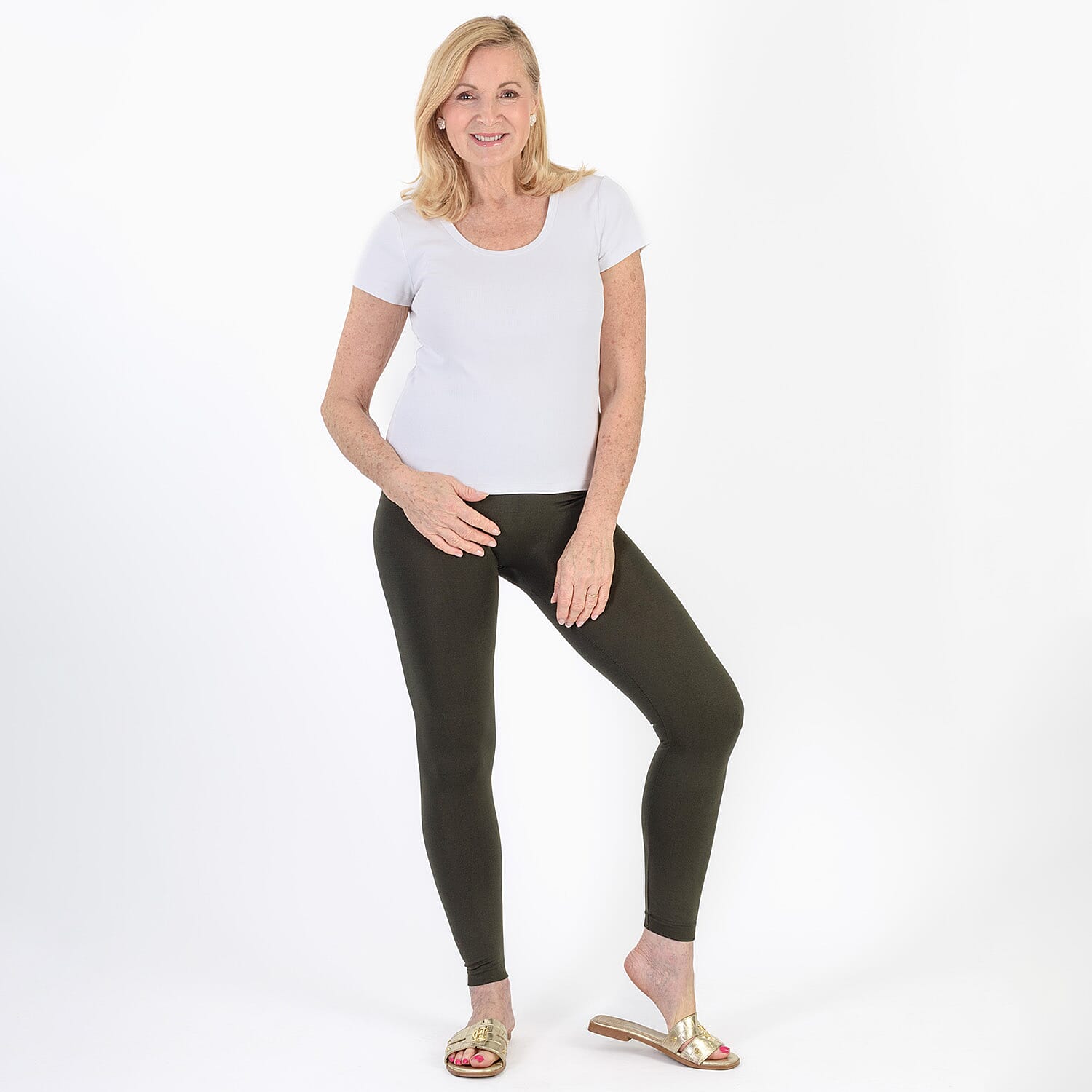 Pure And Natural Fleece Leggings 