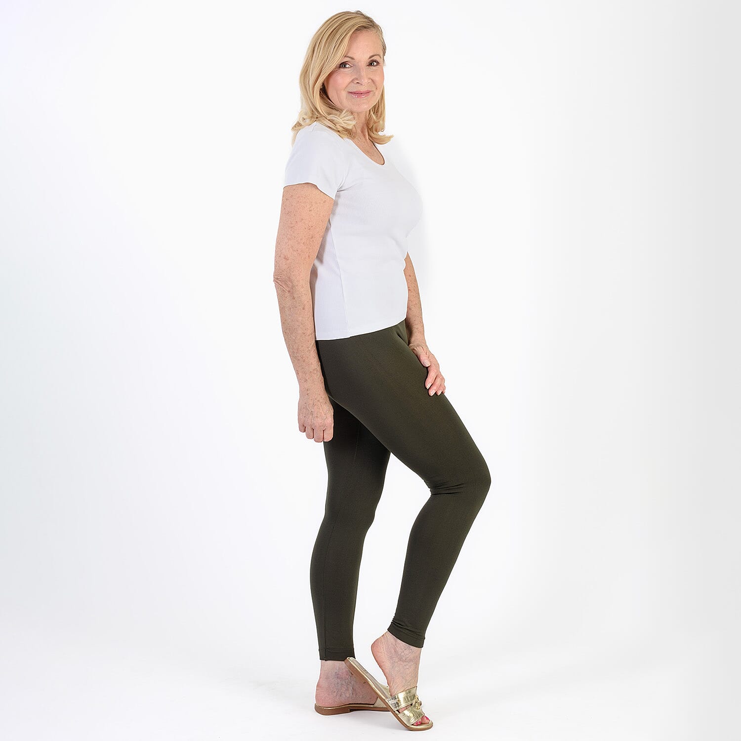 Pure And Natural Fleece Leggings 