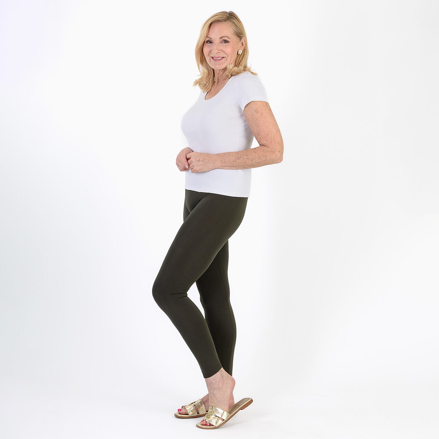 Pure And Natural Fleece Leggings 