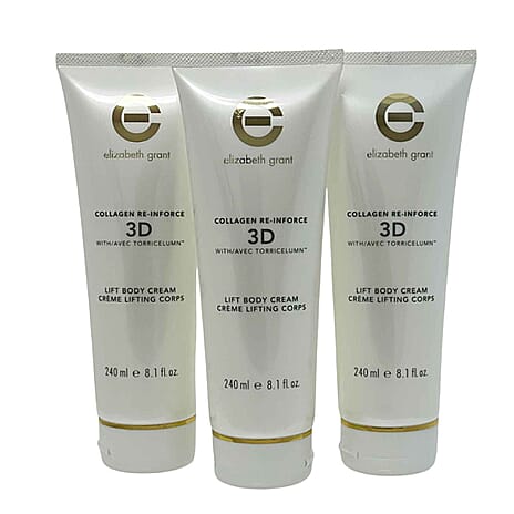 Collagen Re-Inforce 3D Lift Body Cream - 3 x 240ml