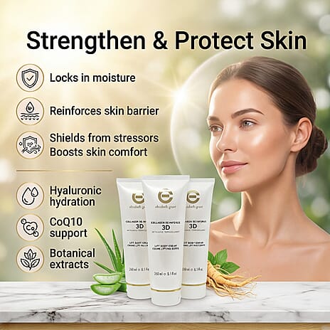 Collagen Re-Inforce 3D Lift Body Cream - 3 x 240ml