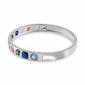https://tjcuk.sirv.com/Products/83/0/8309202/Multi-Color-Cubic-Zirconia-Full-Bangle-Pure-White-Brass-3-000-Ct_8309202_3.jpg?w=342&h=342